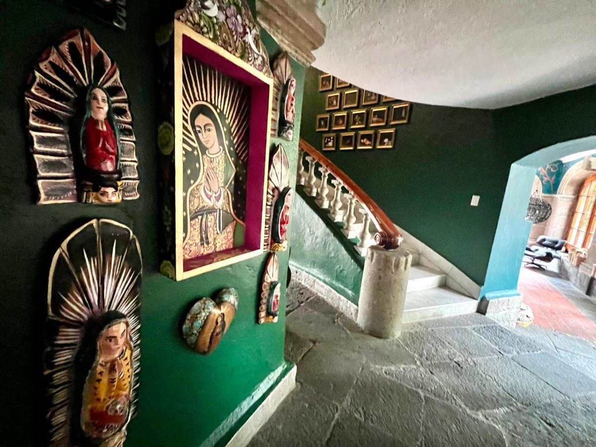 Boutique Hotel And Gallery In San Angel Inn เม็กซิโกซิตี้ ภายนอก รูปภาพ